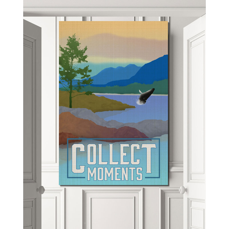 «Collect Moments», reproduction, H 27 po x l 18 po x 1,5 po, Toile tendue