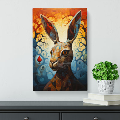 Hare Orphism - Art Prints - Wrapped Canvas