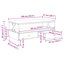 Dismukes 4 Legs Coffee Table-96018223