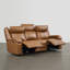 Canapé inclinable électrique en cuir véritable Zachery-733383977-733384020