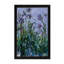 Purple Irises, 1914-17 by Claude Monet - Painting on Canvas-1374345606-1374345607