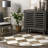 Kimara Checkered Fringe Area Rug-326759232-298308842