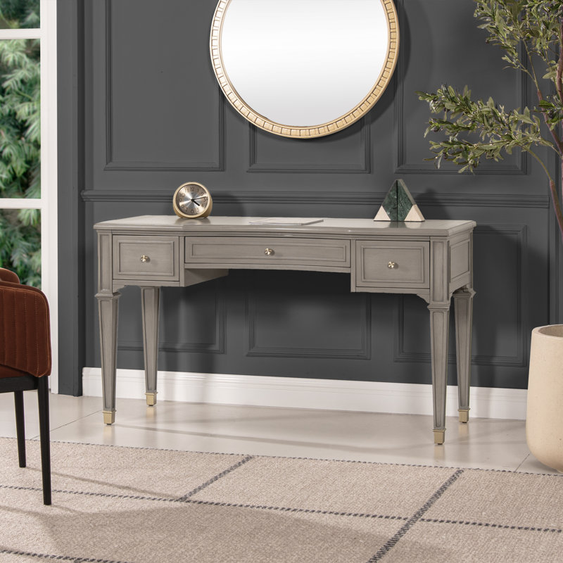 Firmin Executive Desk, Gray