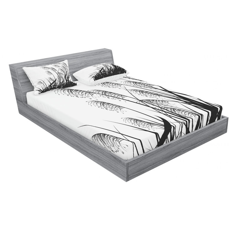 Microfiber Sheet Set, Full Sheet Set with Fitted Sheet