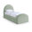 Tissu chenille menthe