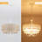 Roelke 5 - Light 2-tier Dimmable Bohemian Rattan Double Drum Rattan Chandelier With Hand Woven Hemp Rope Shade-1583257513