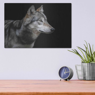 "Wolf" par Luxe Metal Portfolio sur métal