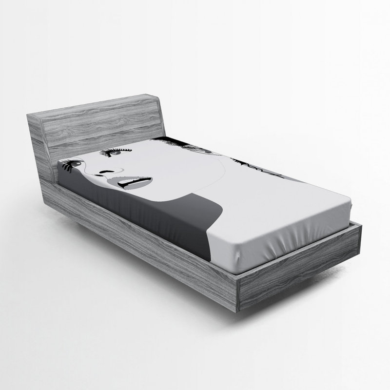 Microfiber Fitted Sheet, Twin Fitted Sheet