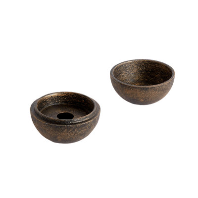 3.35'' H Iron Tabletop Dish