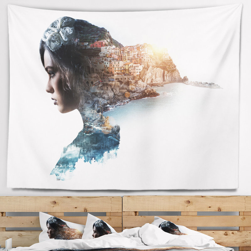 Polyester Tapestry, 78" H x 92" W