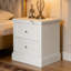 60cm W Manufactured Wood Bedside Table