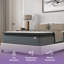 Matelas hybride en mousse viscoélastique gélifiée rafraîchissante-1533913547