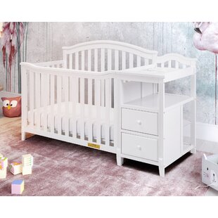 Kali 4-in-1 Convertible Crib and Changer with Toddler Guardrail