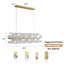 Faynell 18 - Light Gold Kitchen Island Pendant