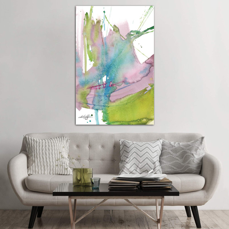 Ethereal Moments II by Kathy Morton Stanion - Wrapped Canvas Painting, 152.5 cm H x 101.5 cm W