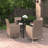 Nikai Rectangular 6 - Person Long Dining Set with Cushions-932992728-885444331