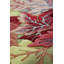 Tapis unique rose / vert / céladon 7 pi 9 po x 10 pi Art Deco