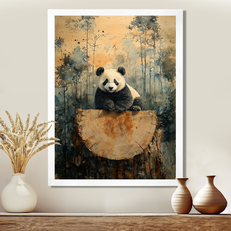 Gokul - animaux, art mural sur toile, Impression d'un seul cadre photo, H 32 po x l 24 po, Blanc