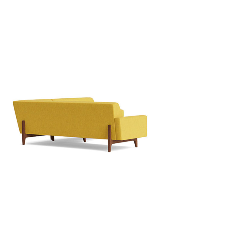 Tyler Sectional, Performance Weave - Zinc, Left Hand Facing