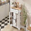 Buffet avec rangement, console de cuisine avec 5 tiroirs, 2 armoires, tablettes réglables, buffet pour la salle à manger, le salon, le vestibule (blanc)-129456500