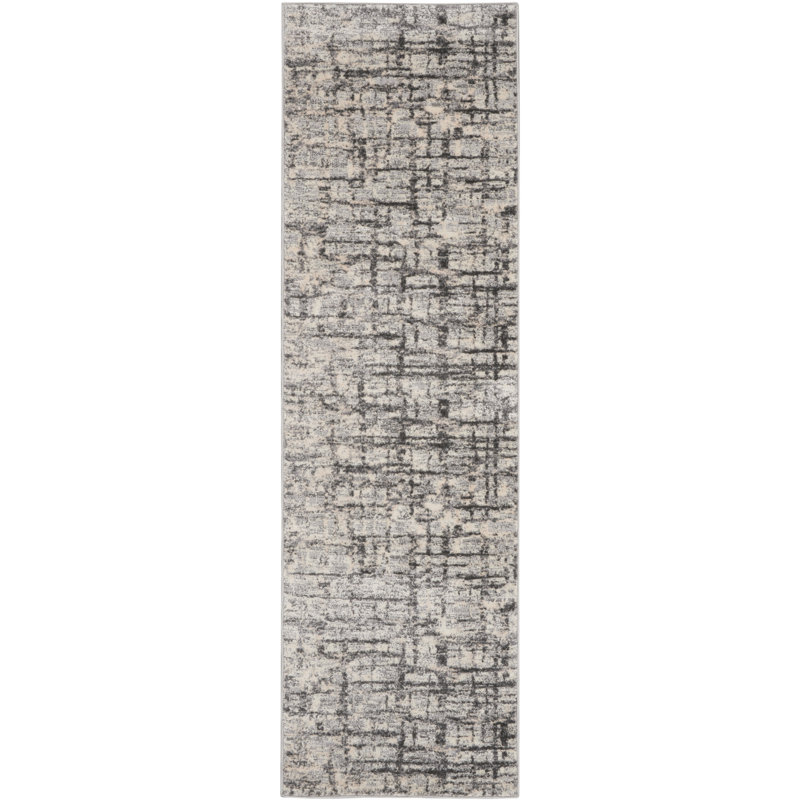 Rush Abstract Indoor Rug, Runner 2'3" x 7'3"