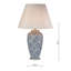 Maplewood Ceramic Lamp Base Lamp
