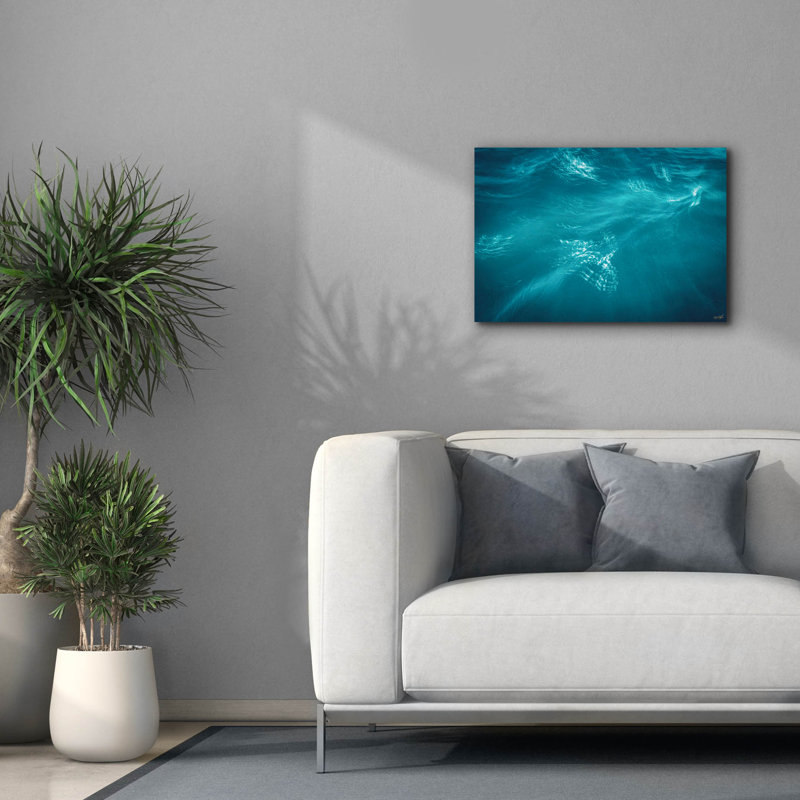  «Water and Light 1» par Life BeautifuLEE, art mural sur toile, 26 po x 18 po, H 18 po x l 26 po