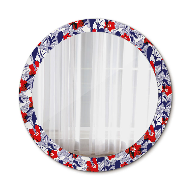 Huldar Glass Flat Wall Mirror
