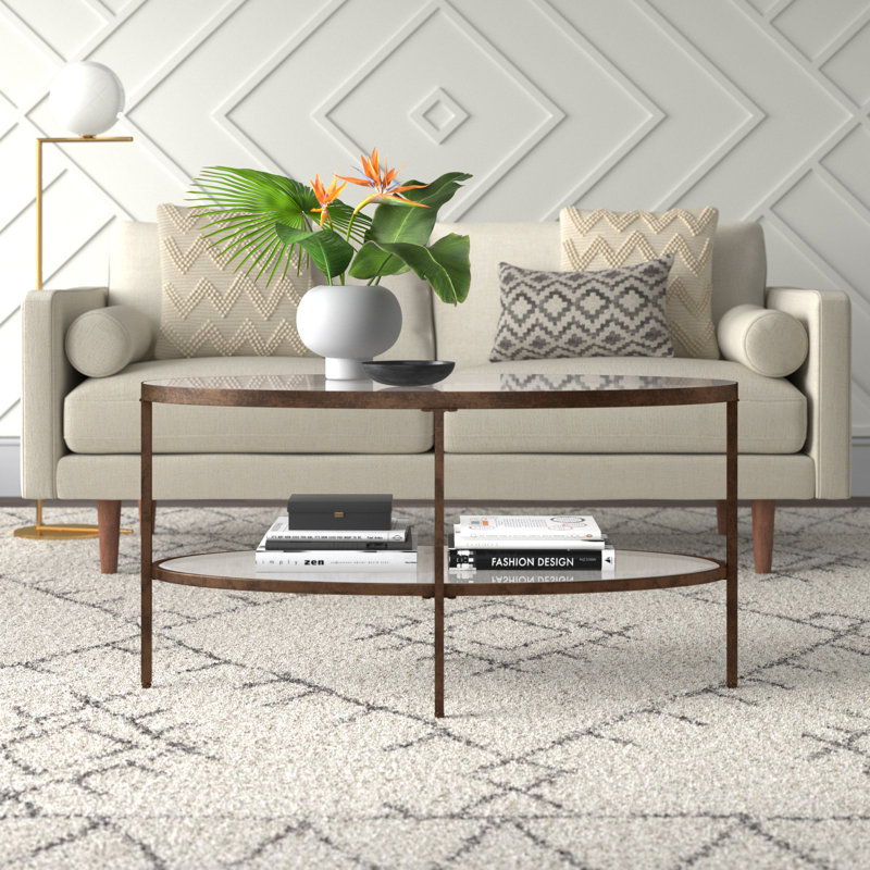 Catrine Four Leg Coffee Table with Storage