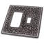 San Michele 2-Gang Toggle Light Switch / Rocker Combination Wall Plate-10364318