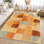 Tapis lavable de 152 x 213 cm pour salon, antidérapant, style bohème moderne-305616961-305617086