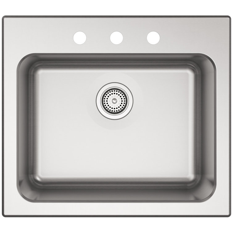 Ballad 25" x 22" Drop-In Service Sink