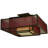 Gitane Fabric Semi Flush Mount