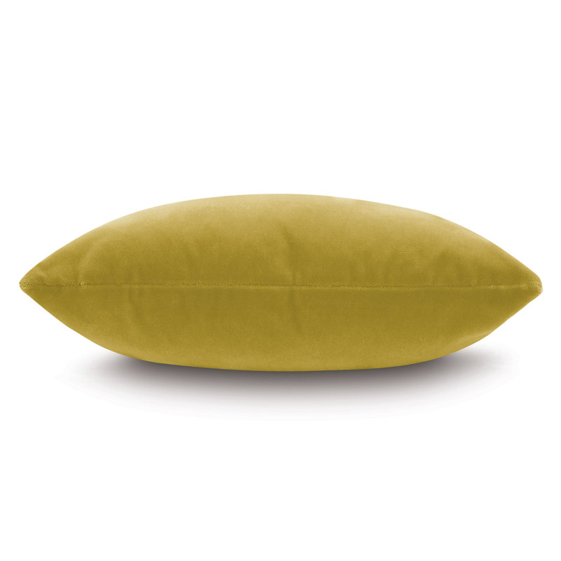 Capra Square Pillow Cover & Insert, Citron, 20" x 20"