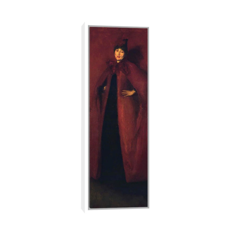 Print, 121.92 cm H x 40.64cm W x 4.445cm D, White
