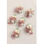 Corsage de poignet Ling's Moment en rose cendré (ensemble de 6)-134044791