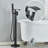 Floor Waterfall Faucet with Diverter-102498959