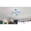  3-light Plane Shape Led Semi-flush Mount