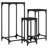 vidaXL Nesting Side Tables End Table Living Room Set of 3 Engineered Wood-255734485