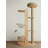 74.8" Brown Standard Solid Wood Cat Tree
