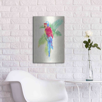 «Tropical Party» par Robert Farkas, art mural en métal