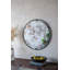 D31.5X0.5 "Miroir rond Theodor avec design industriel et cadre en métal pour la décoration murale