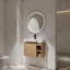 Meuble-lavabo mural avec lavabo en céramique blanche-1055327268