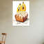 Funny Kitchen Canvas Wall Art Whimsical Food Art Pictures Fruit Vegetable Painting.-2080379404