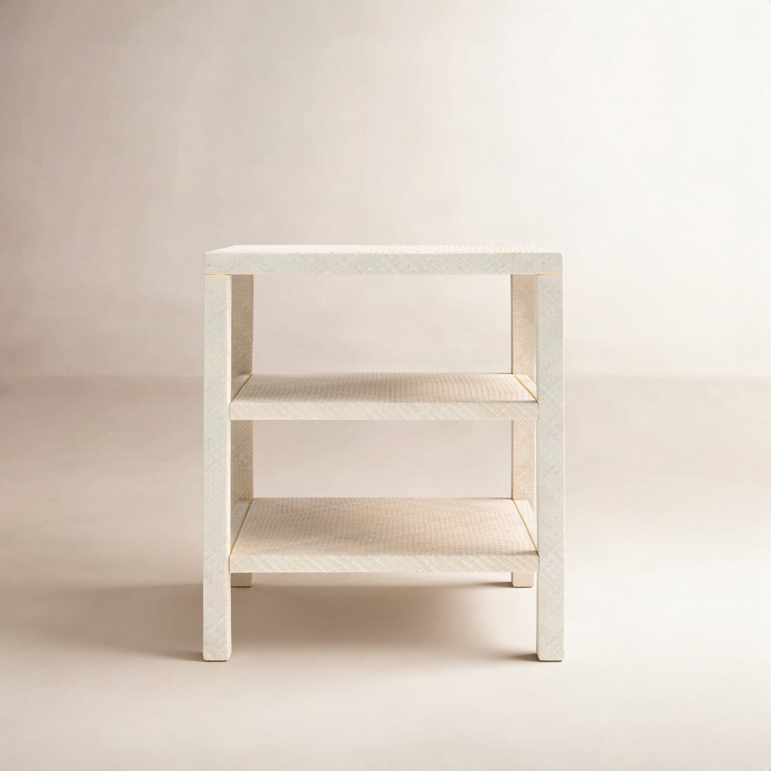 Elvina End Table, Light Natural