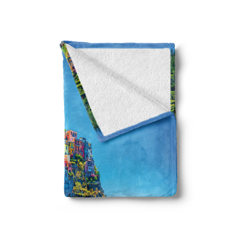 Hand Woven Throw Blanket, 50" x 60"