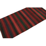 Kilim & Flat Weave One-of-a-Kind 2'7.5''x10'7'' Area Rug