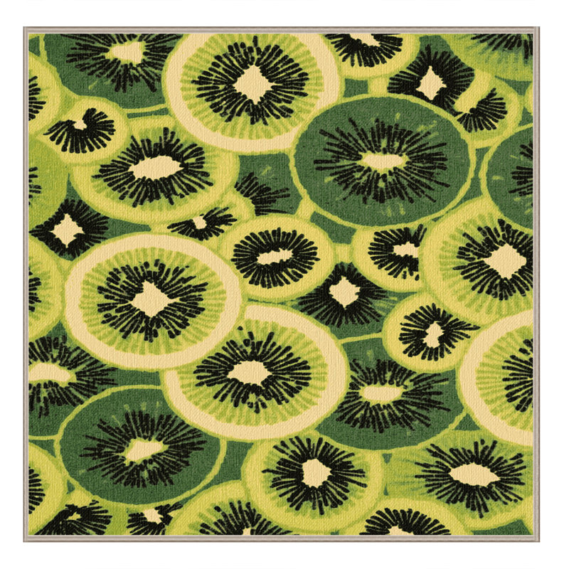  Tapis lavable Kiwi, Carré 4 pi