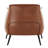 Rankins Oversized Faux Leather Barrel Chair-833248421