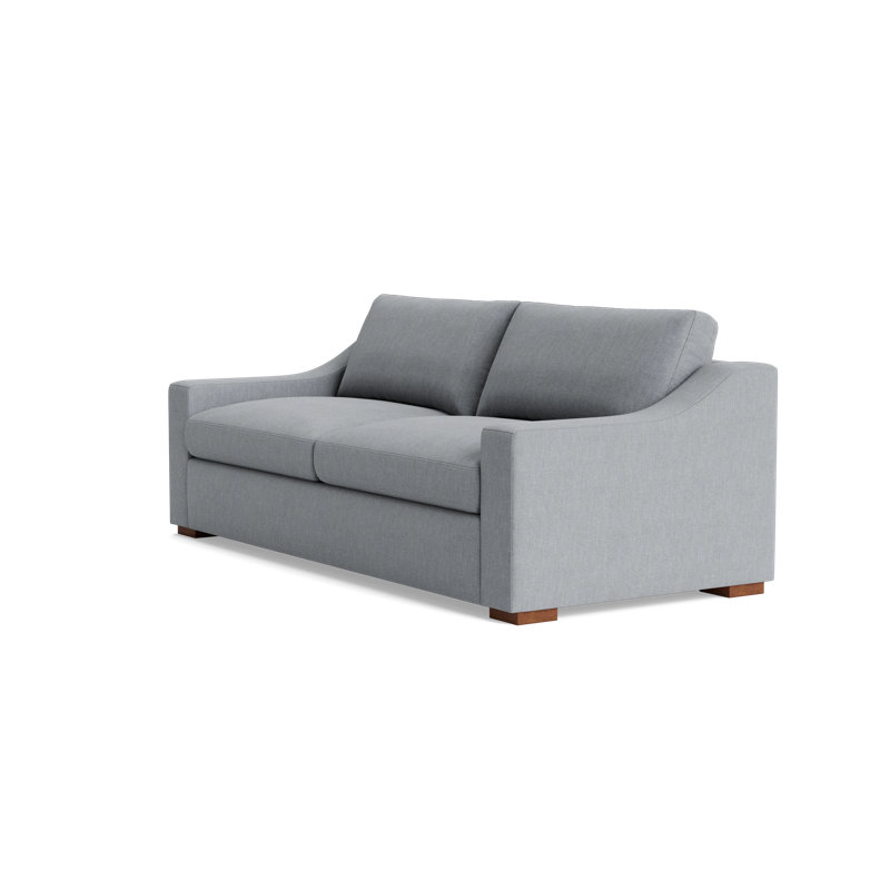 Lucca Sofa (85"), Performance Weave - Zinc